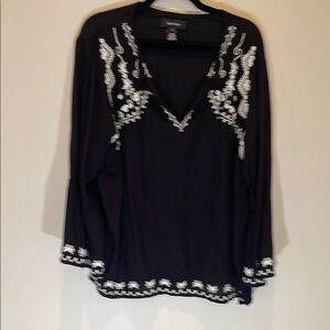 Karen Kane Long Sleeved Boho Top